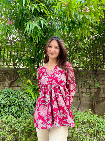 Pihu Peeplum Short Kurti