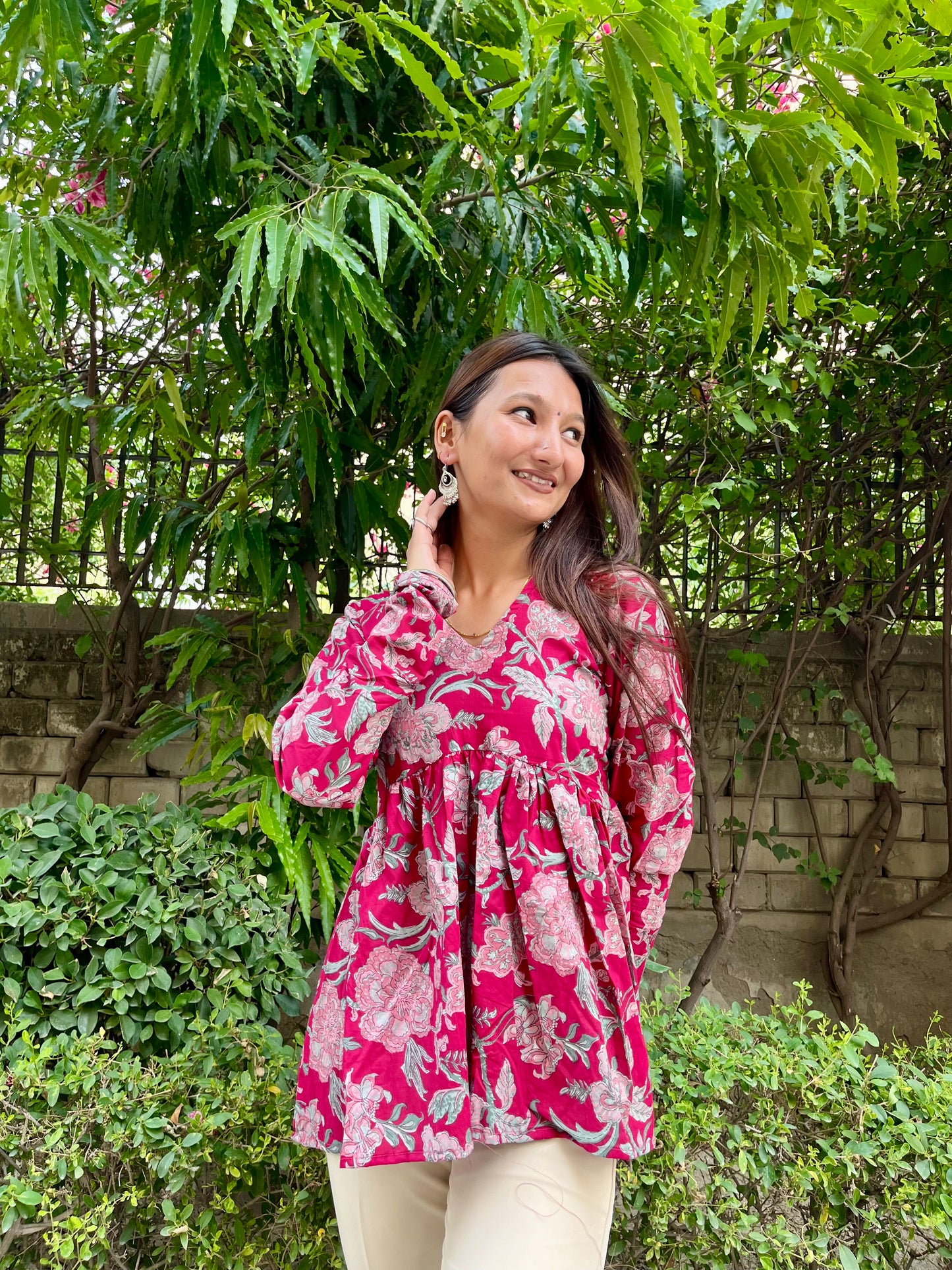 Pihu Peeplum Short Kurti