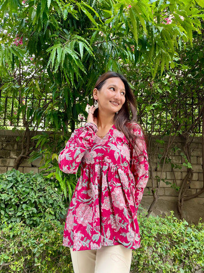 Pihu Peeplum Short Kurti