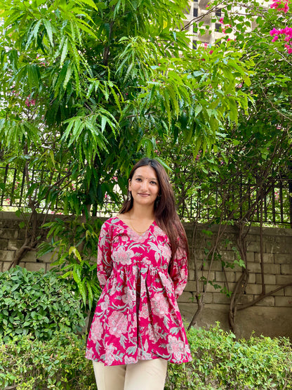 Pihu Peeplum Short Kurti