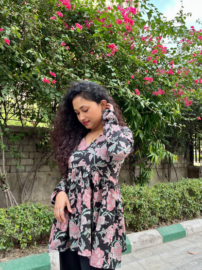 Kuhu Peeplum Short Kurti