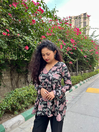 Kuhu Peeplum Short Kurti