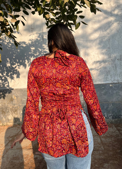 Haseen Hawa Corset back Kurti
