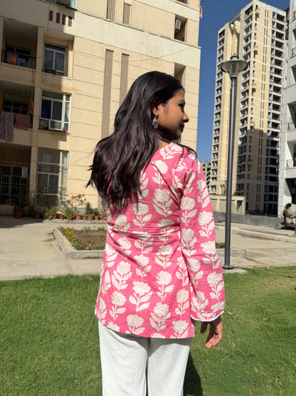 Pari Straight Short Kurti