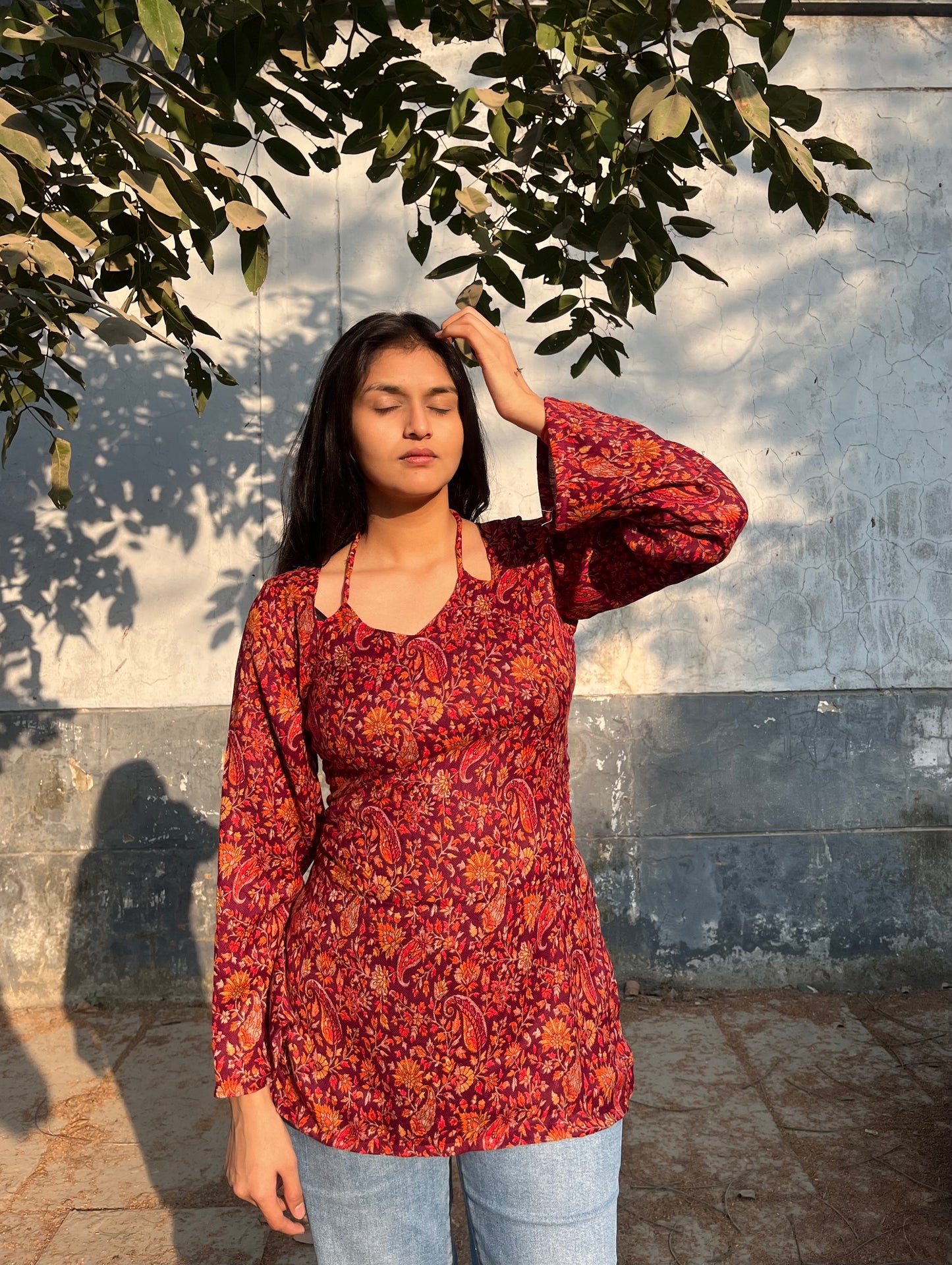 Haseen Hawa Corset back Kurti