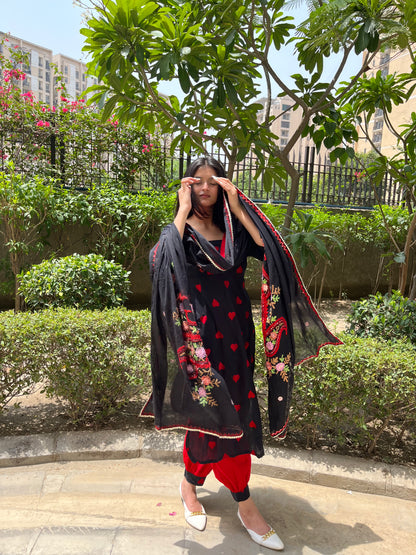 Laal Mohabbat Suit Set