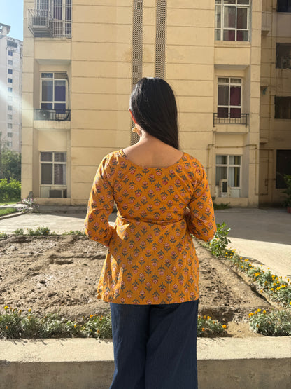 Sunshine Straight Short Kurti