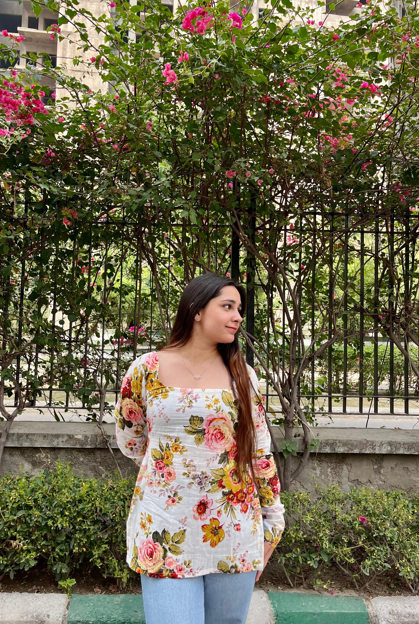 Mogra Straight Short Kurti