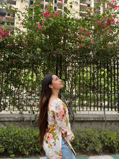 Mogra Straight Short Kurti