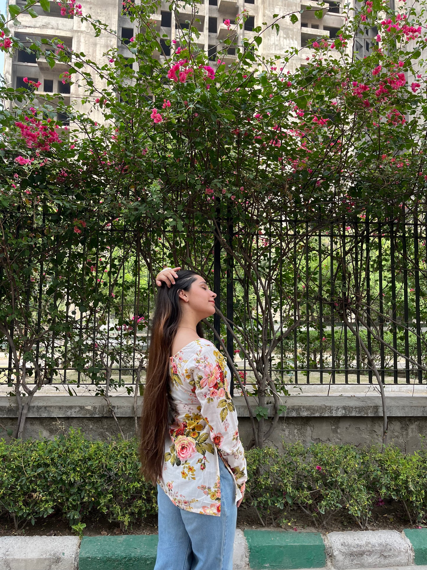 Mogra Straight Short Kurti