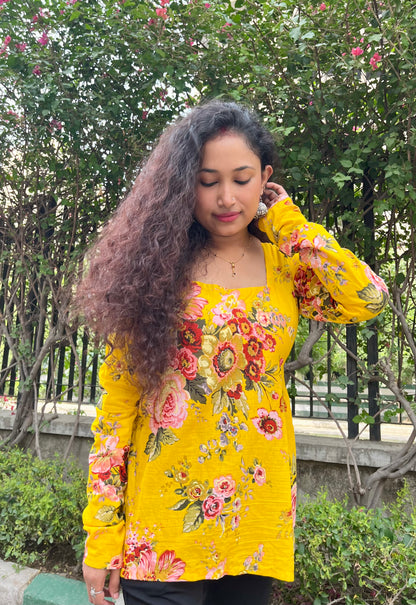 Gainda Straight Short Kurti