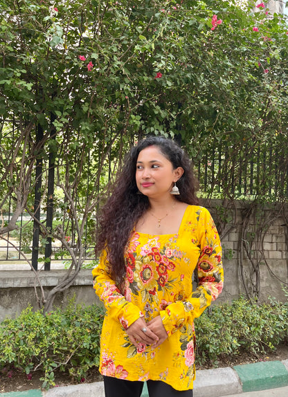 Gainda Straight Short Kurti