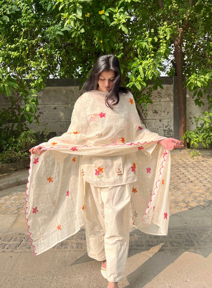 Patola Embroidery Farshi Salwar Set