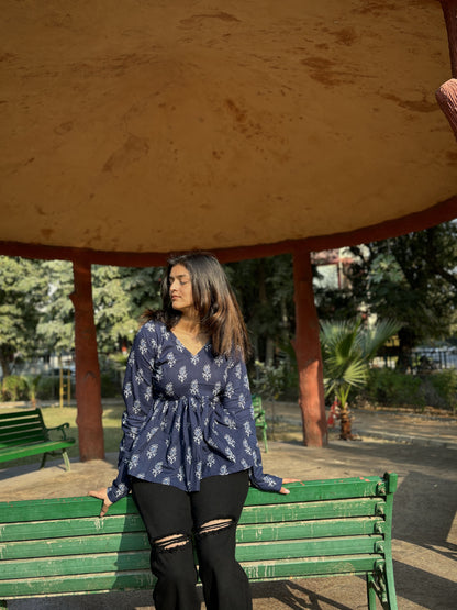 Mystical Short Kurti Top