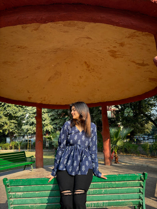 Mystical Short Kurti Top