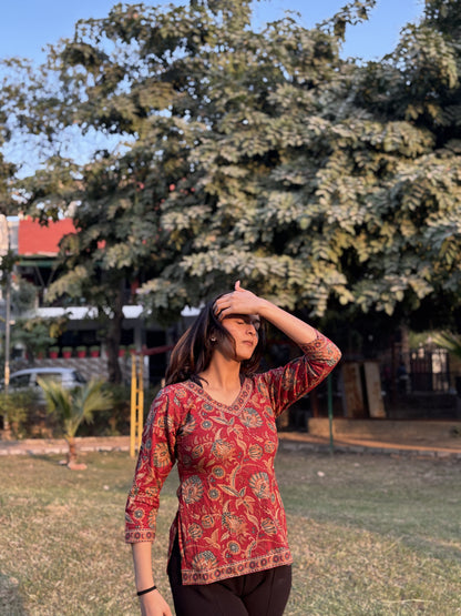 Chloe Straight Short Kurti