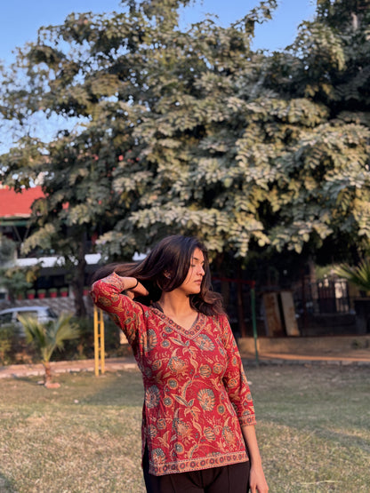 Chloe Straight Short Kurti