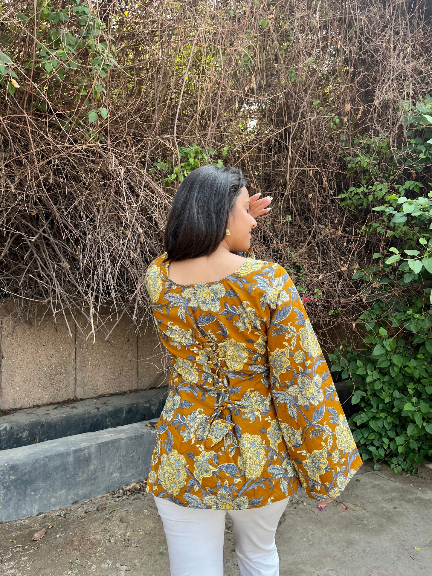 DayLily Straight Short Kurti