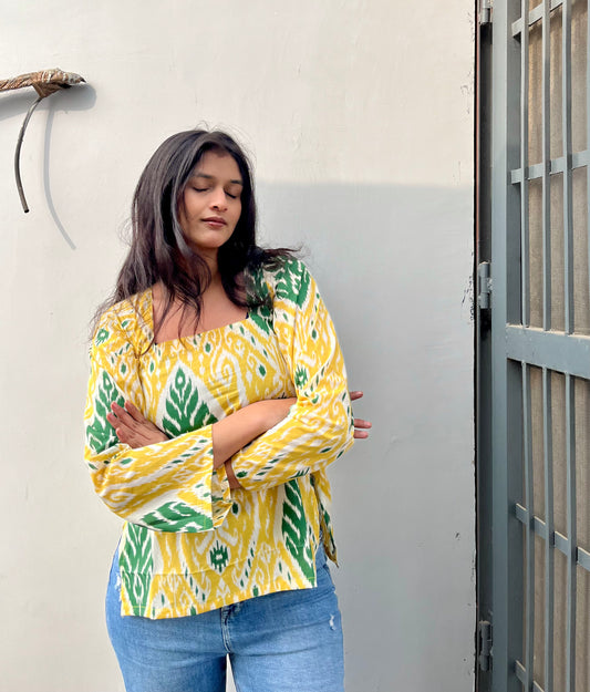 Petalia Straight Short Kurti