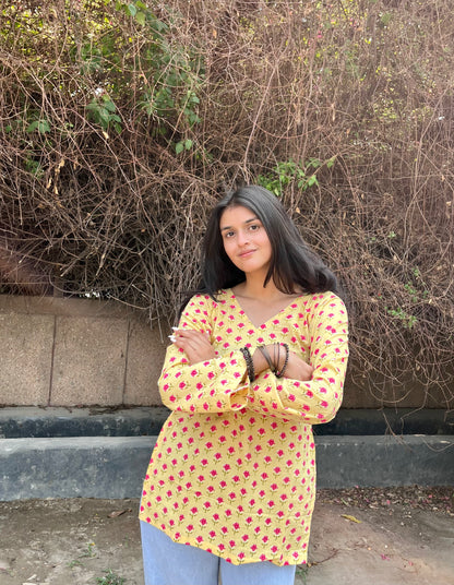 Baby Lily Straight Short Kurti