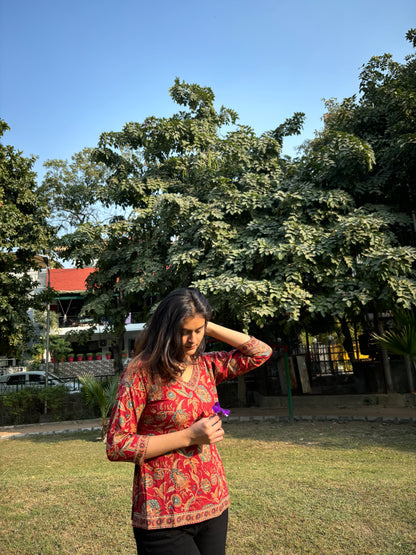 Chloe Straight Short Kurti