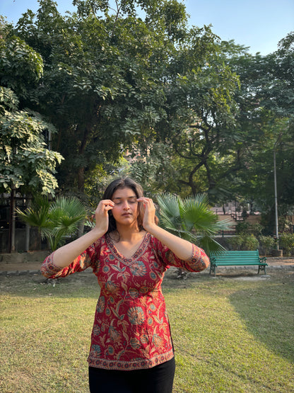 Chloe Straight Short Kurti