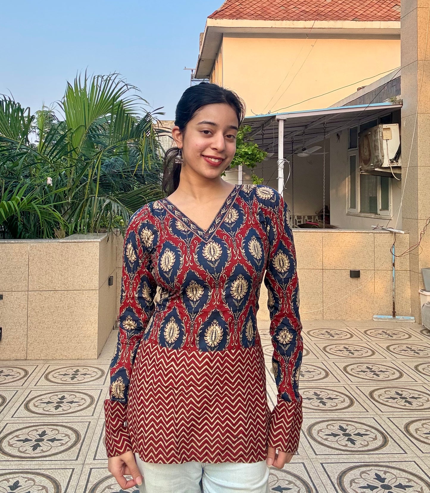 Aabroo Corset Back Kurti