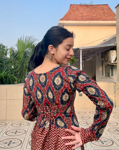 Aabroo Corset Back Kurti