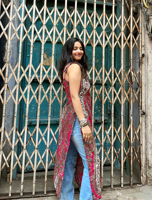 Chatpati Tie-up Straps Long Kurti