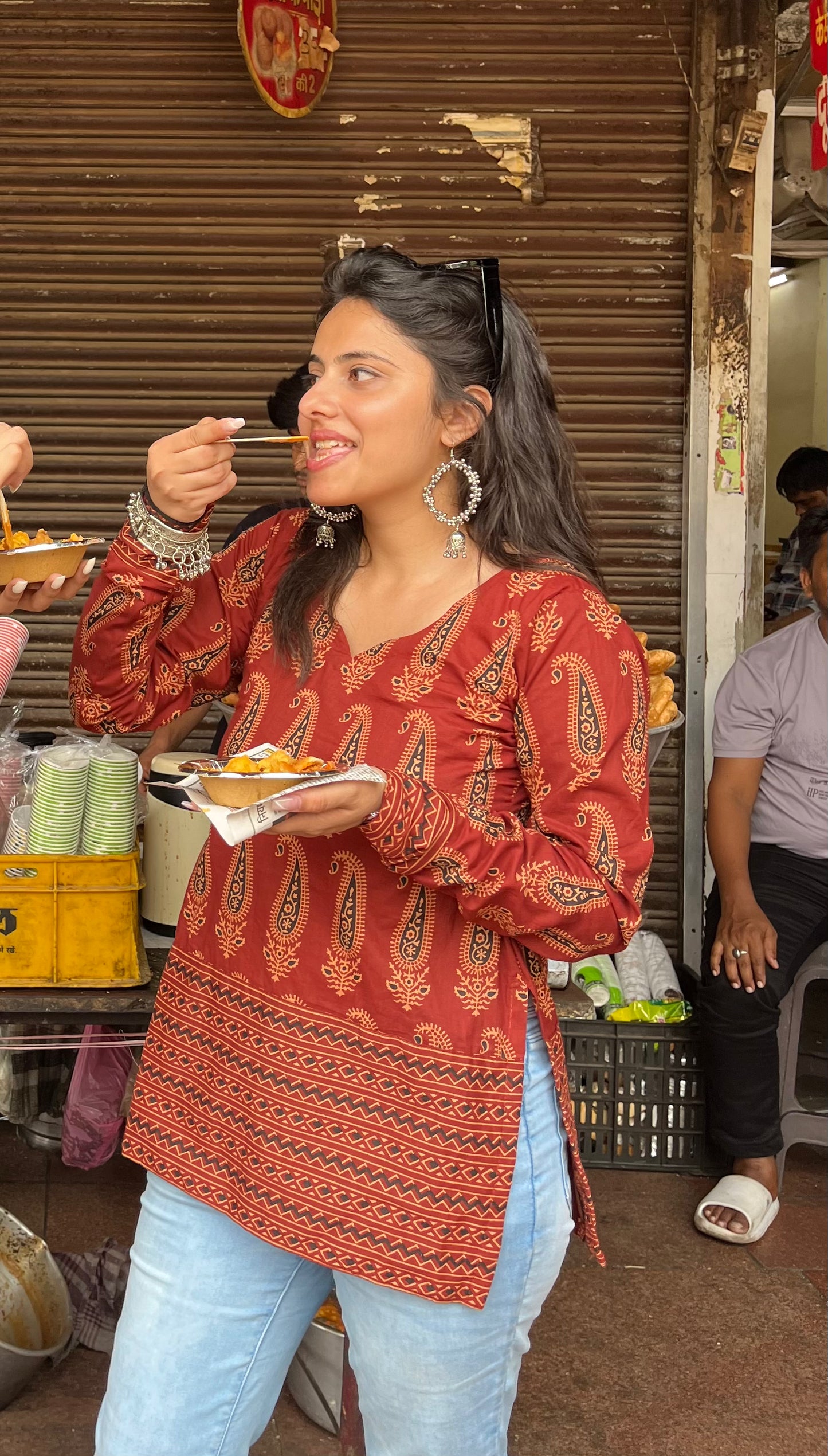 Kachori Straight Short Kurti