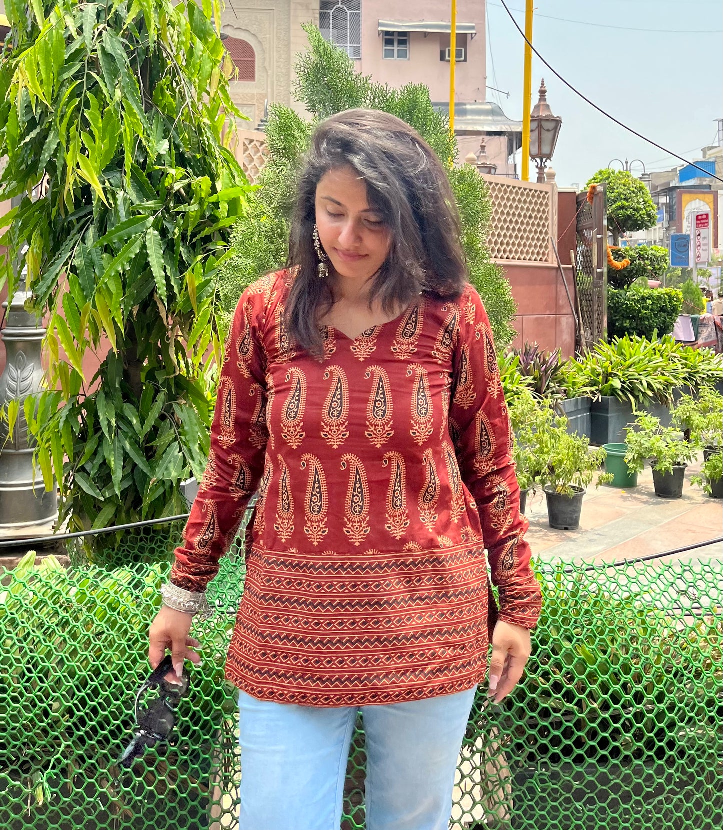 Kachori Straight Short Kurti