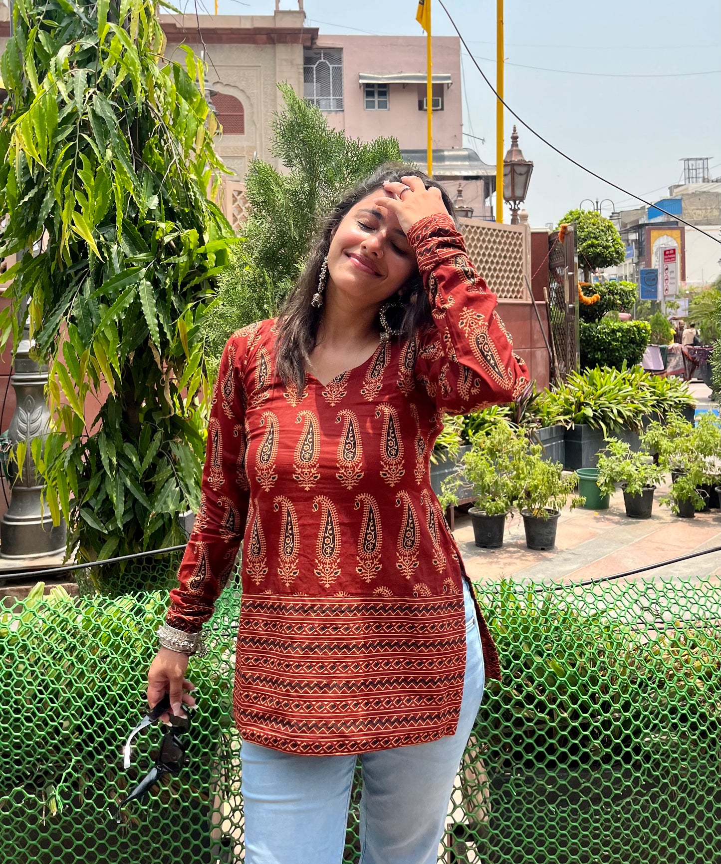 Kachori Straight Short Kurti