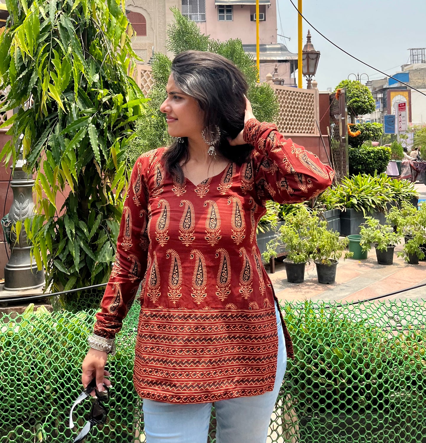 Kachori Straight Short Kurti