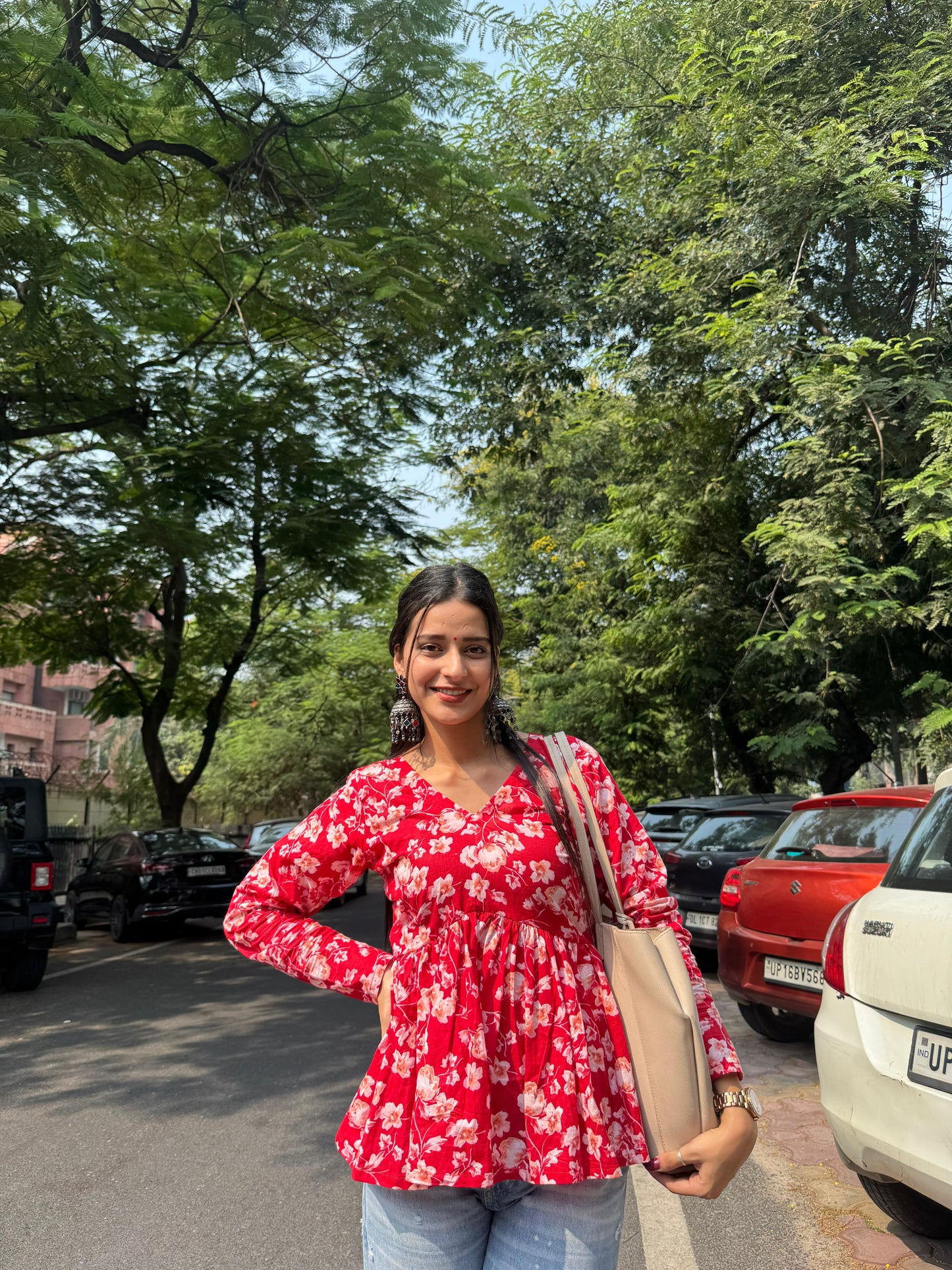 Scarlet Short Kurti Top