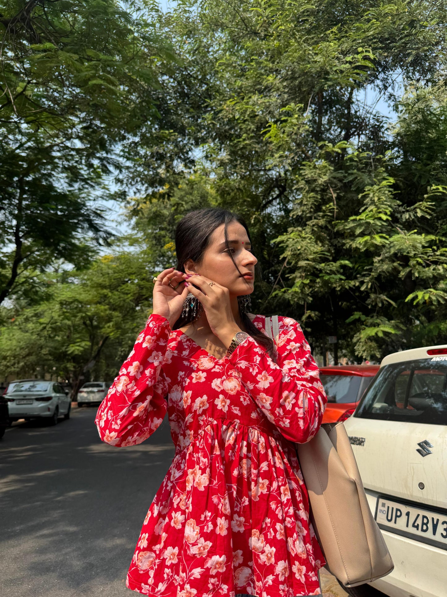 Scarlet Short Kurti Top