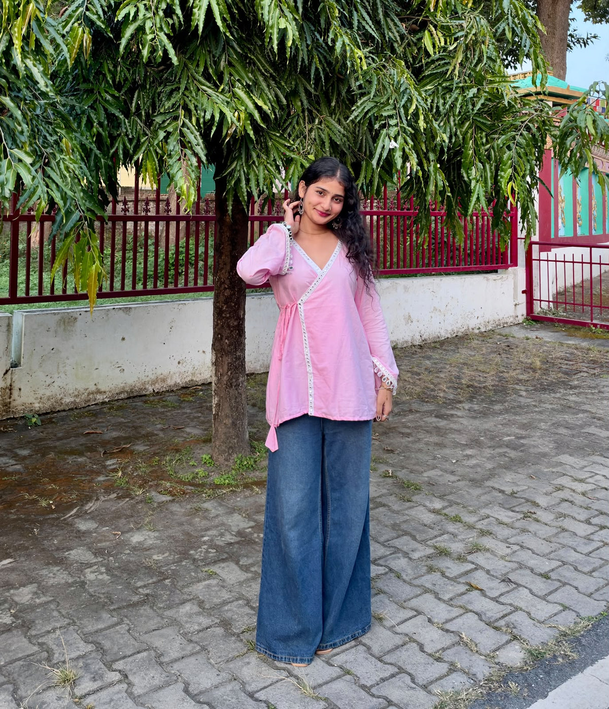 Pearl Wrap Kurti