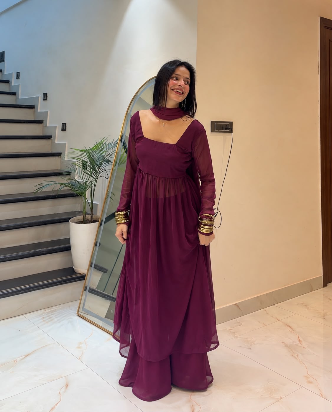 Wine Anarkali