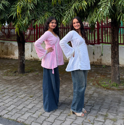 Pearl Wrap Kurti