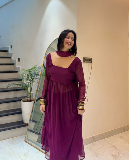 Wine Anarkali