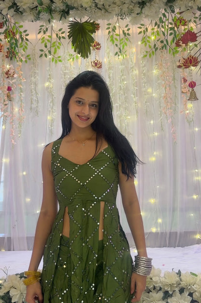 Kajra Re ( Green) Set