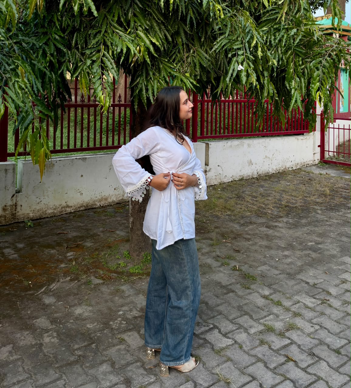 Pearl Wrap Kurti