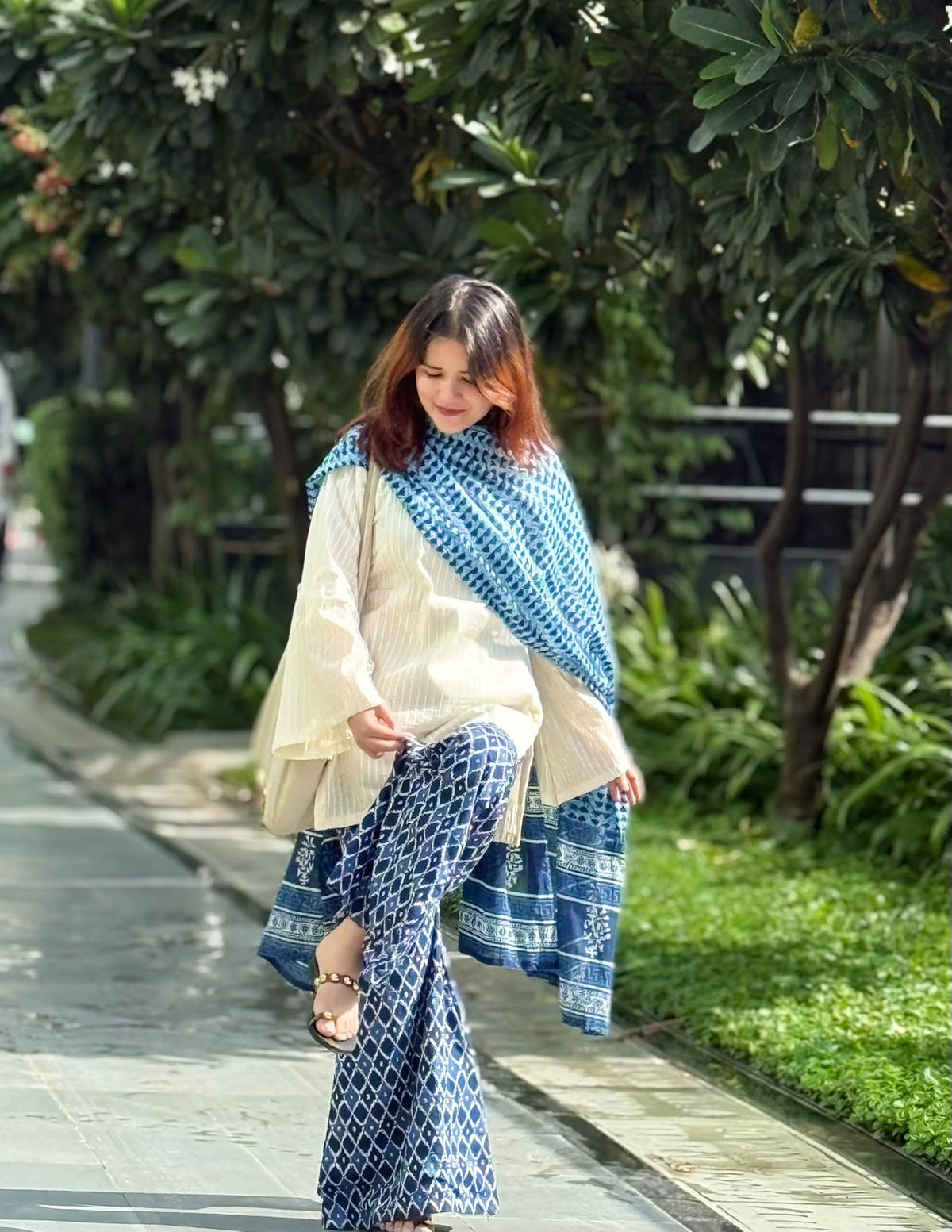 Eshvi Bell Bottom Set