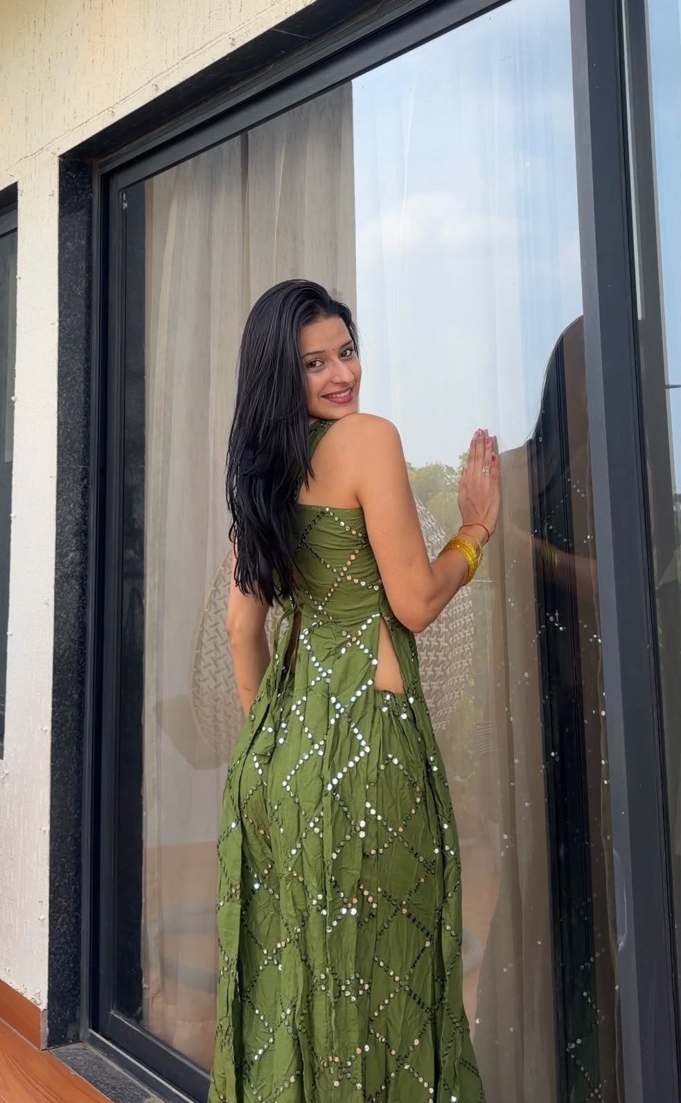 Kajra Re ( Green) Set