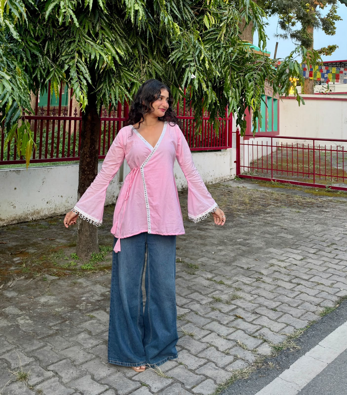 Pearl Wrap Kurti